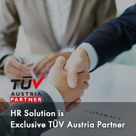 HR Solution is Exclusive TUV Austria Partner